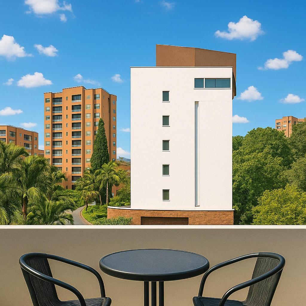 Loft Moderno En El Poblado Con Vista Y Parqueadero Mio Lofts Apartment Medellin Bagian luar foto